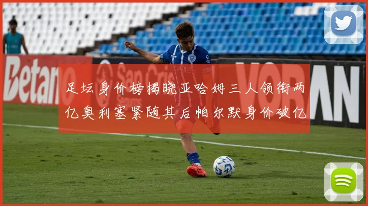 足坛身价榜揭晓亚哈姆三人领衔两亿奥利塞紧随其后帕尔默身价破亿